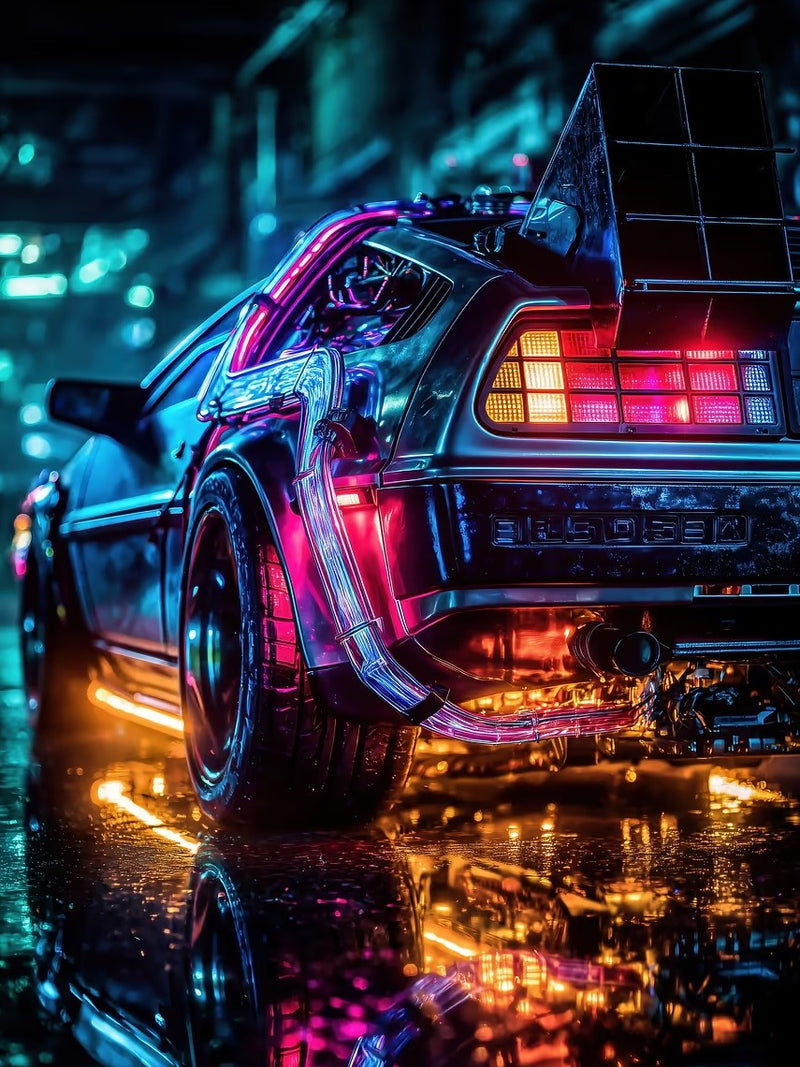 Cyberpunk Meets Delorean