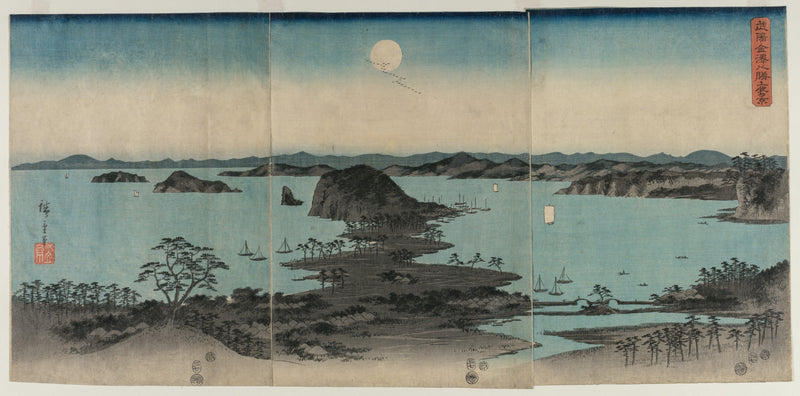 Eight Views of Kanazawa at Night