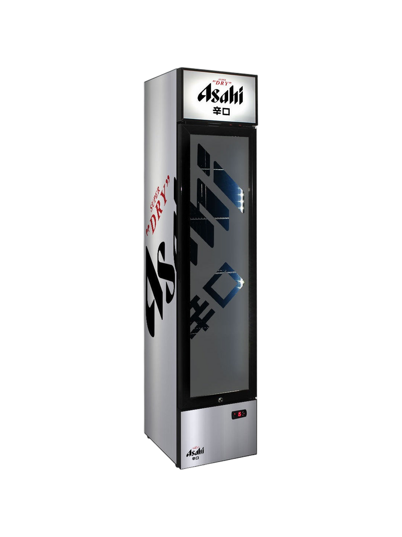 Asahi Skinny Upright Bar Fridge
