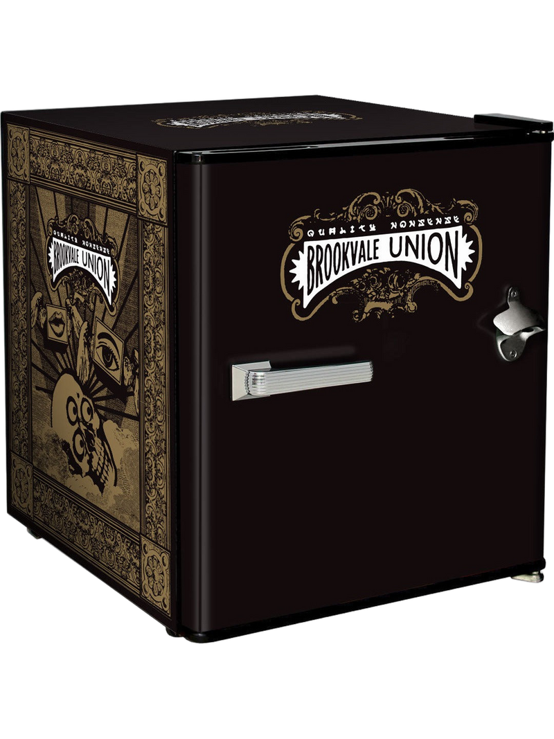 Brookvale Union Vintage Mini Bar Fridge With Opener