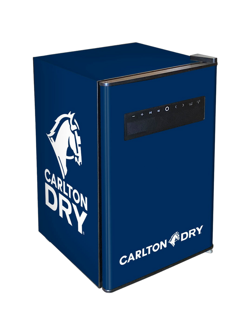 Carlton Dry Bluetooth Speaker Disco Bar Fridge