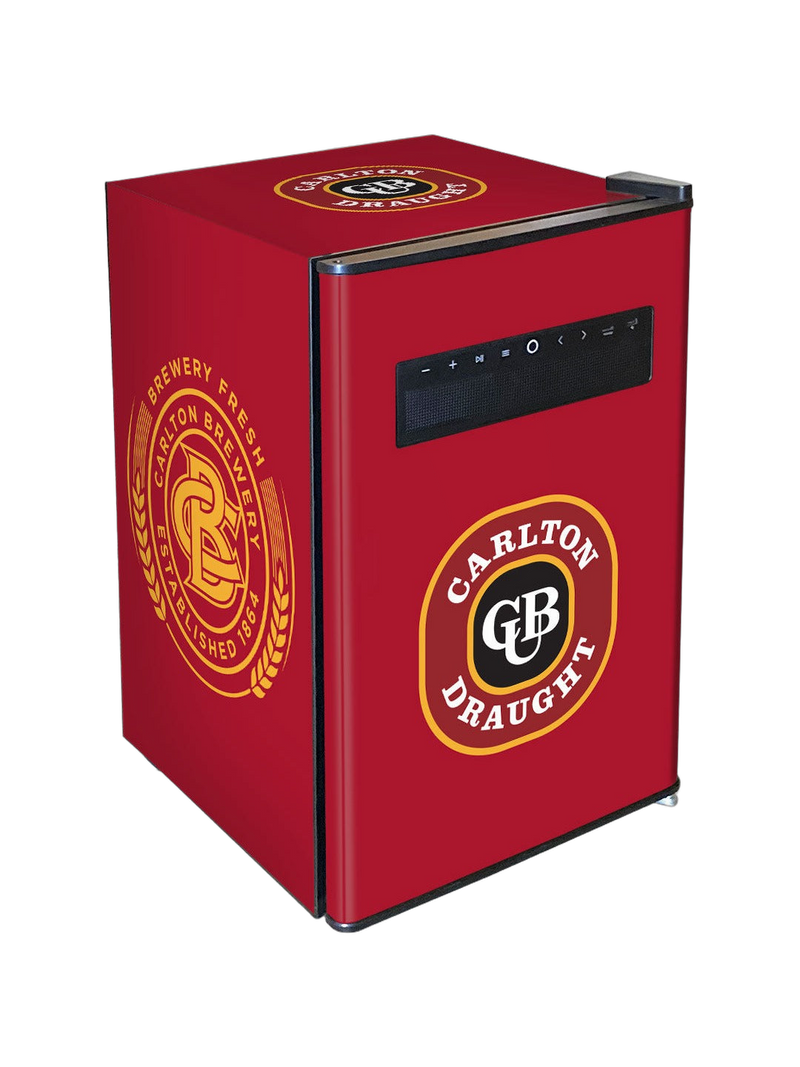 Carlton Draught Bluetooth Speaker Disco Bar Fridge