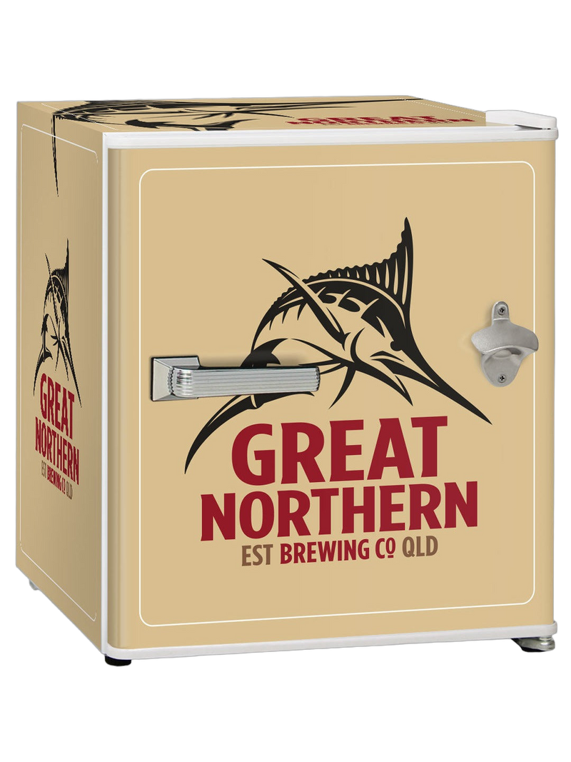 Great Northern Gold Retro Mini Bar Fridge