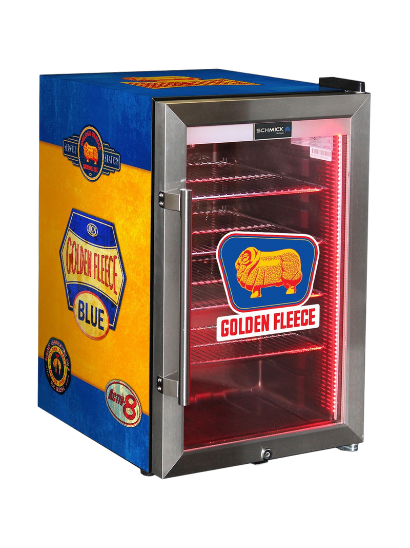 Golden Fleece Vintage Fuel Pump Bar Fridge