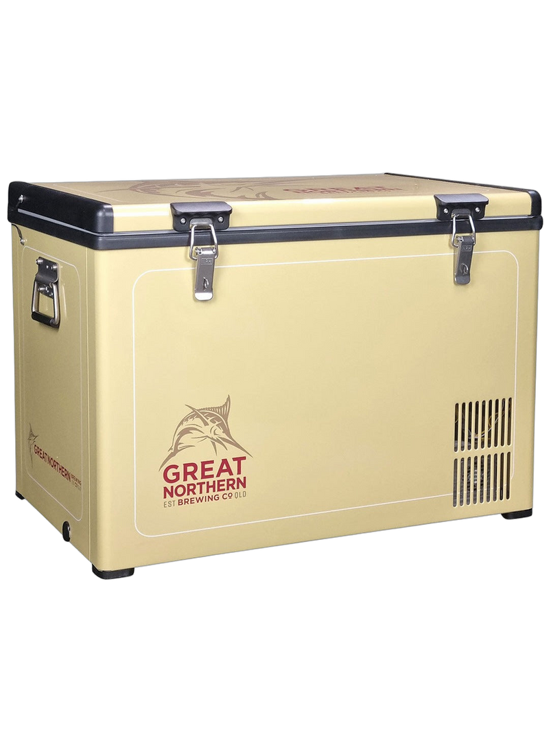 Great Northern Gold Portable Camping Fridge Freezer 60L (12/24/240V)