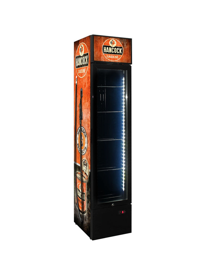 Hancock Fuel Pump Skinny Upright Bar Fridge