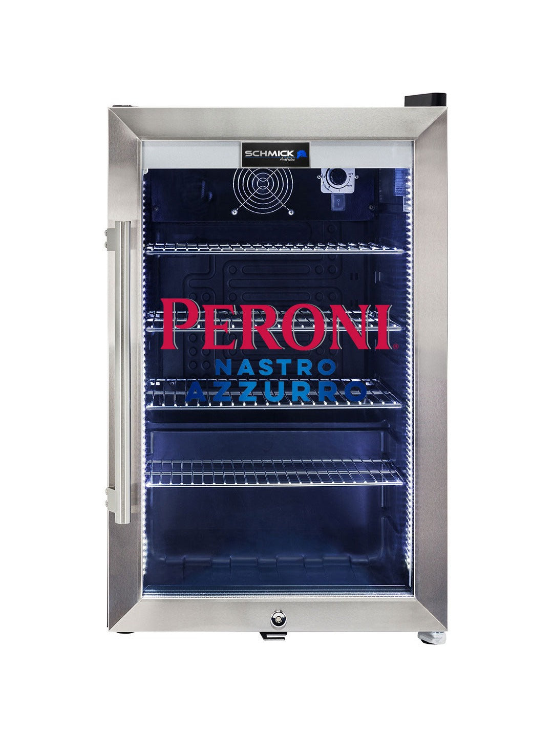 Peroni Glass Door Bar Fridge