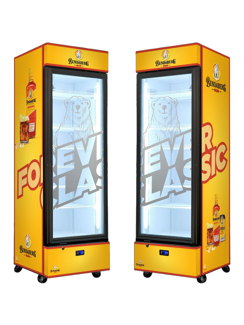 The Bear Upright 370L Fridge