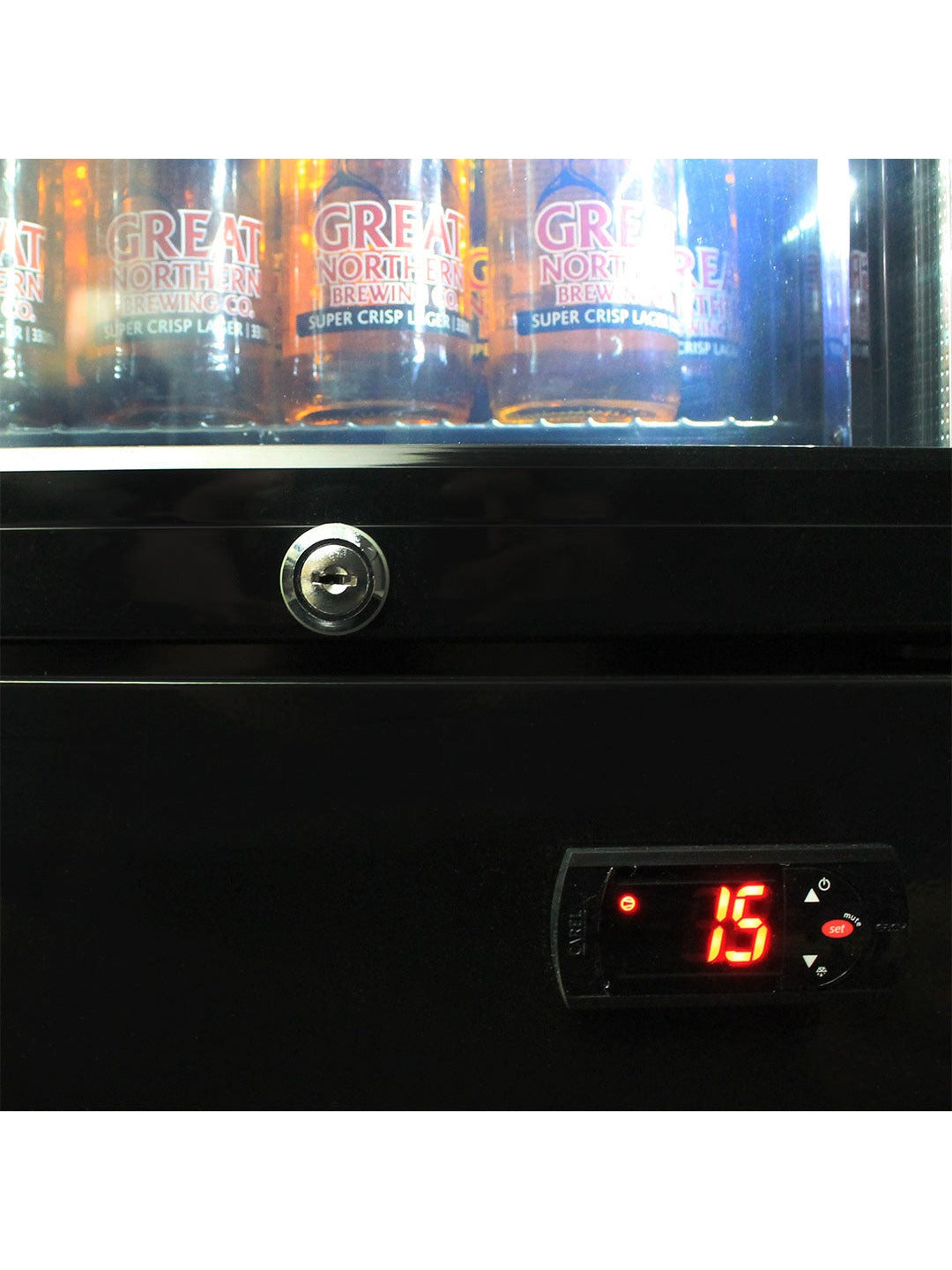 Playing Cards Skinny Upright Bar Fridge
