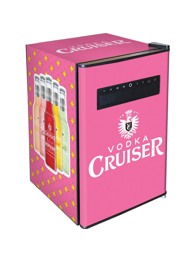 Vodka Cruiser Bluetooth Speaker Disco Bar Fridge
