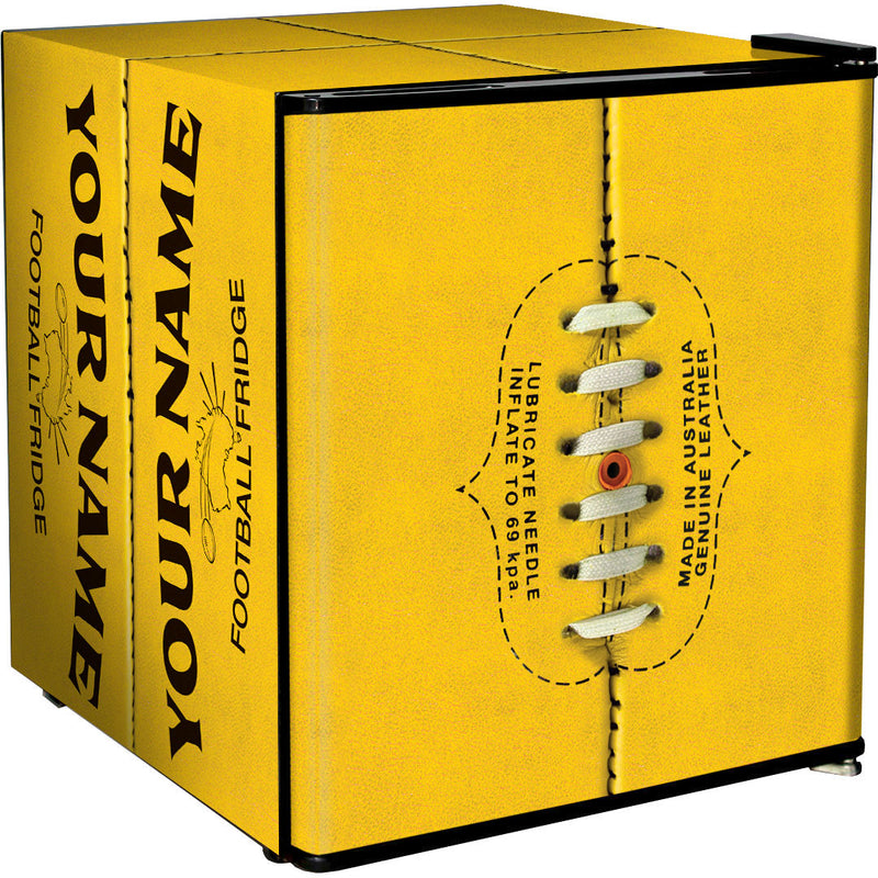 Yellow Footy Mini Bar Fridge