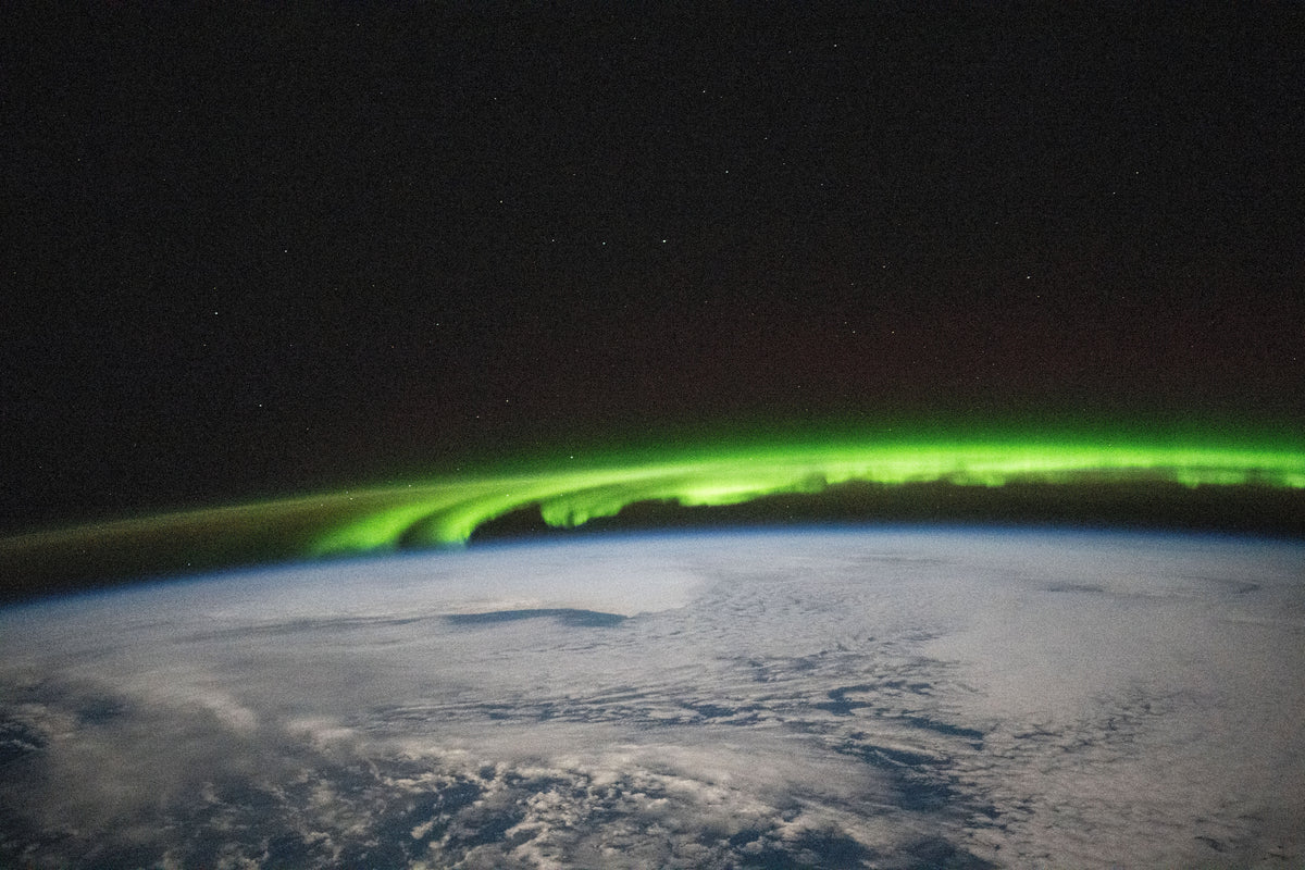 Aurora over the North Pacific