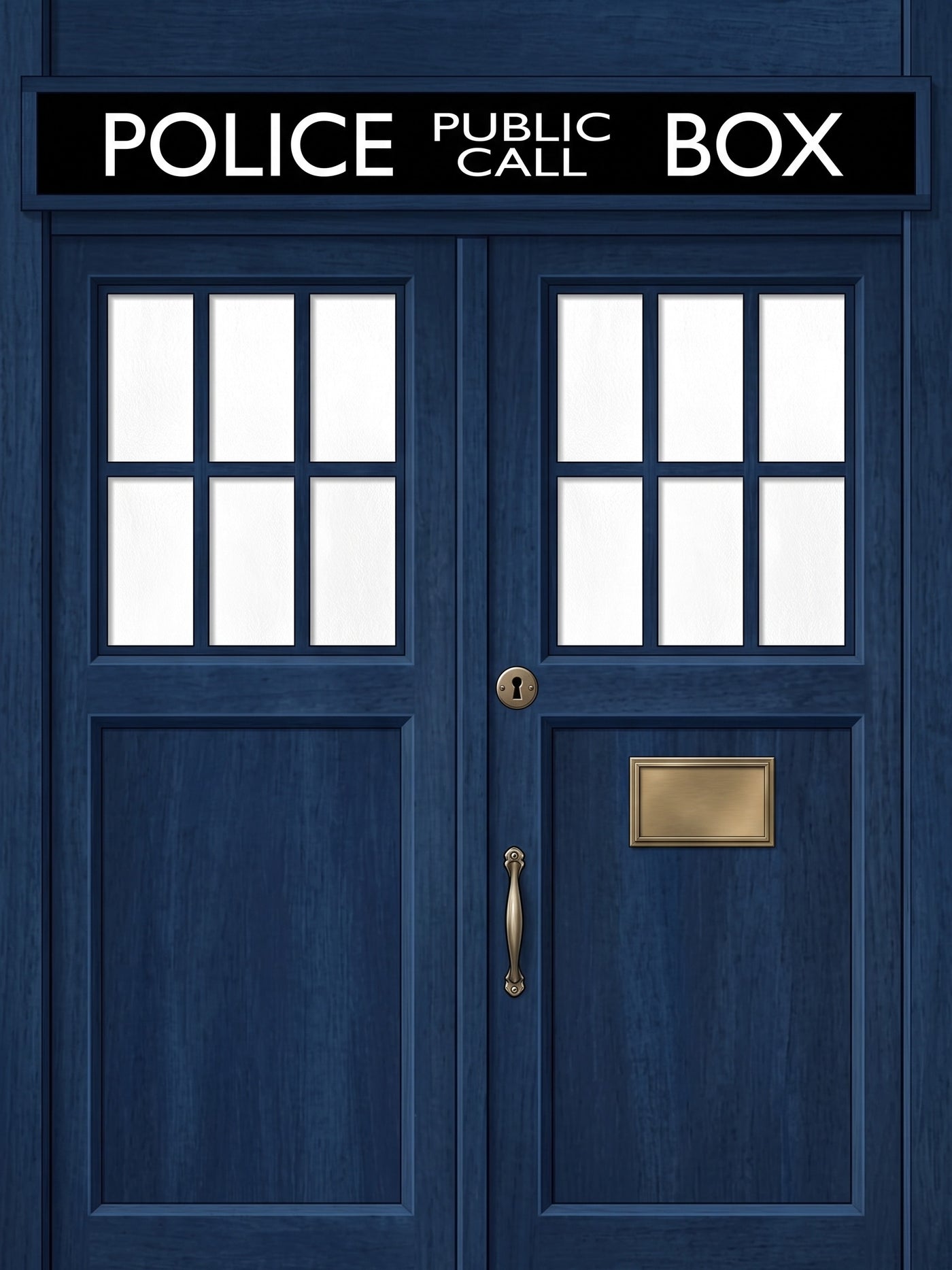 Custom Telephone Box — wrap artwork