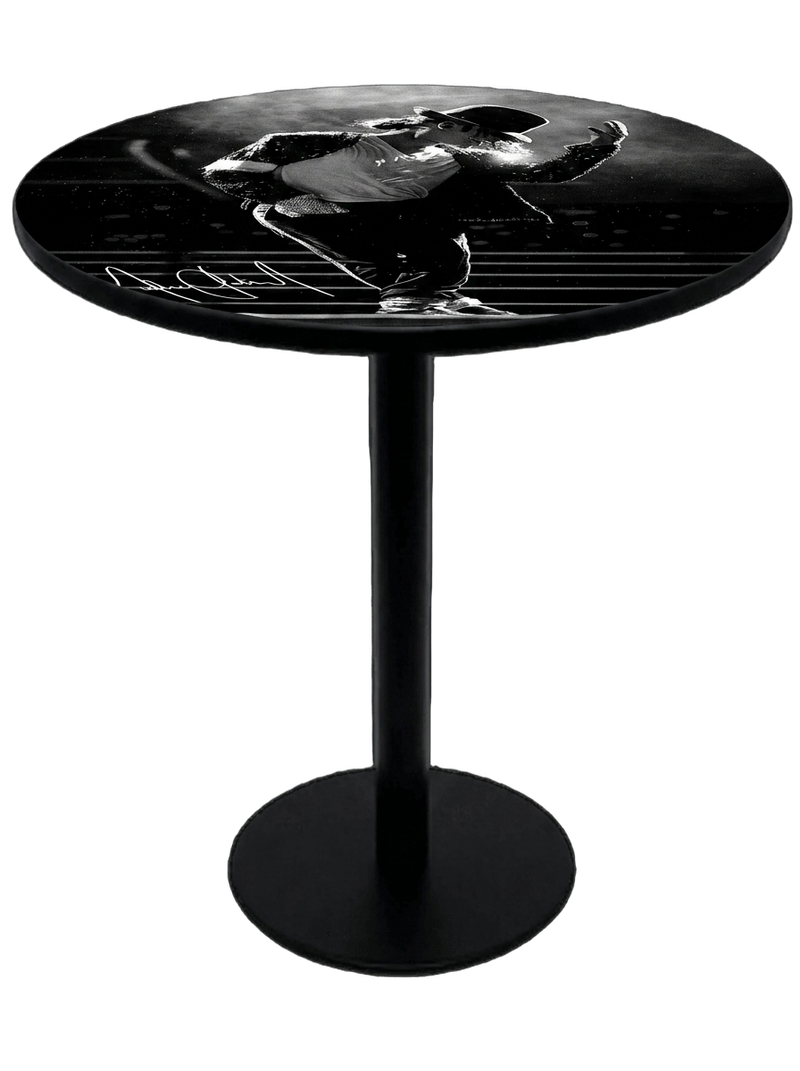 Michael Jackson Performance Bar Table Black