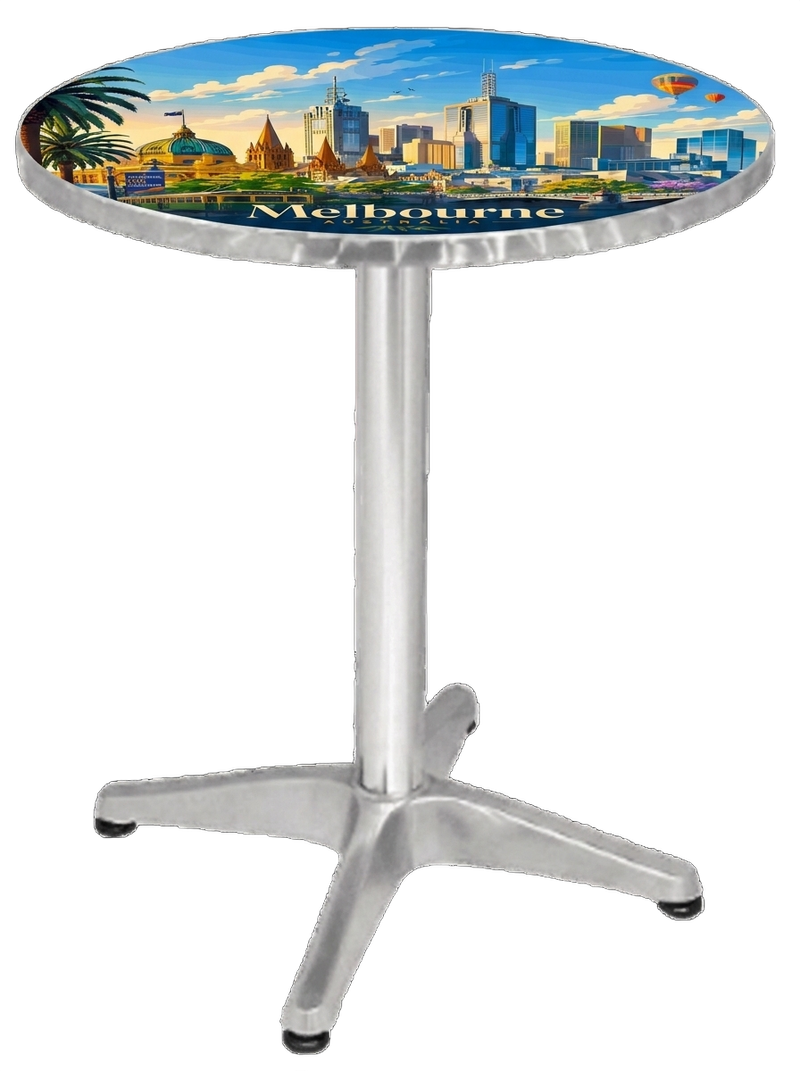 Melbourne Australia Bar Table Stainless Steel