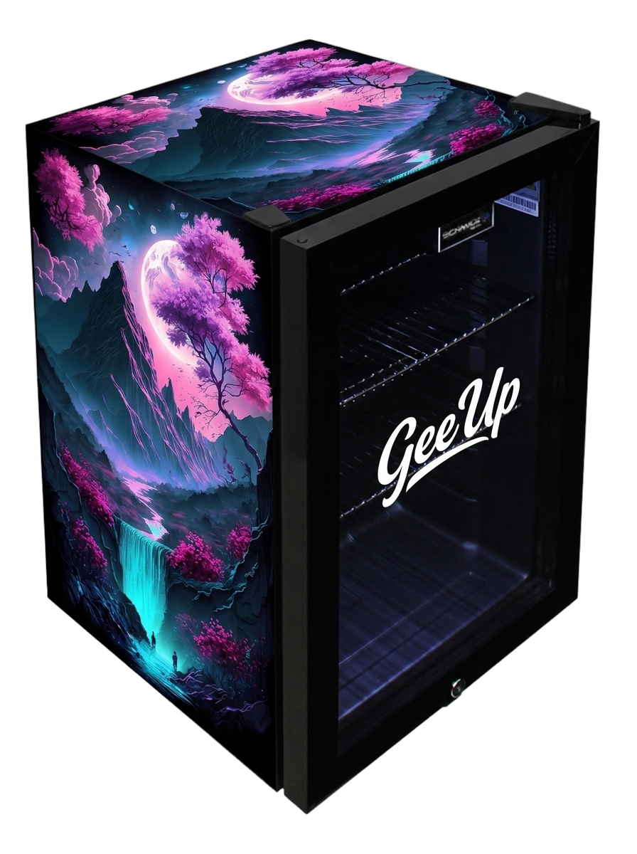 Japan Cherry Blossom Bar Fridge 70L