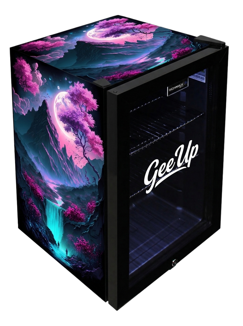 Japan Cherry Blossom Bar Fridge 70L