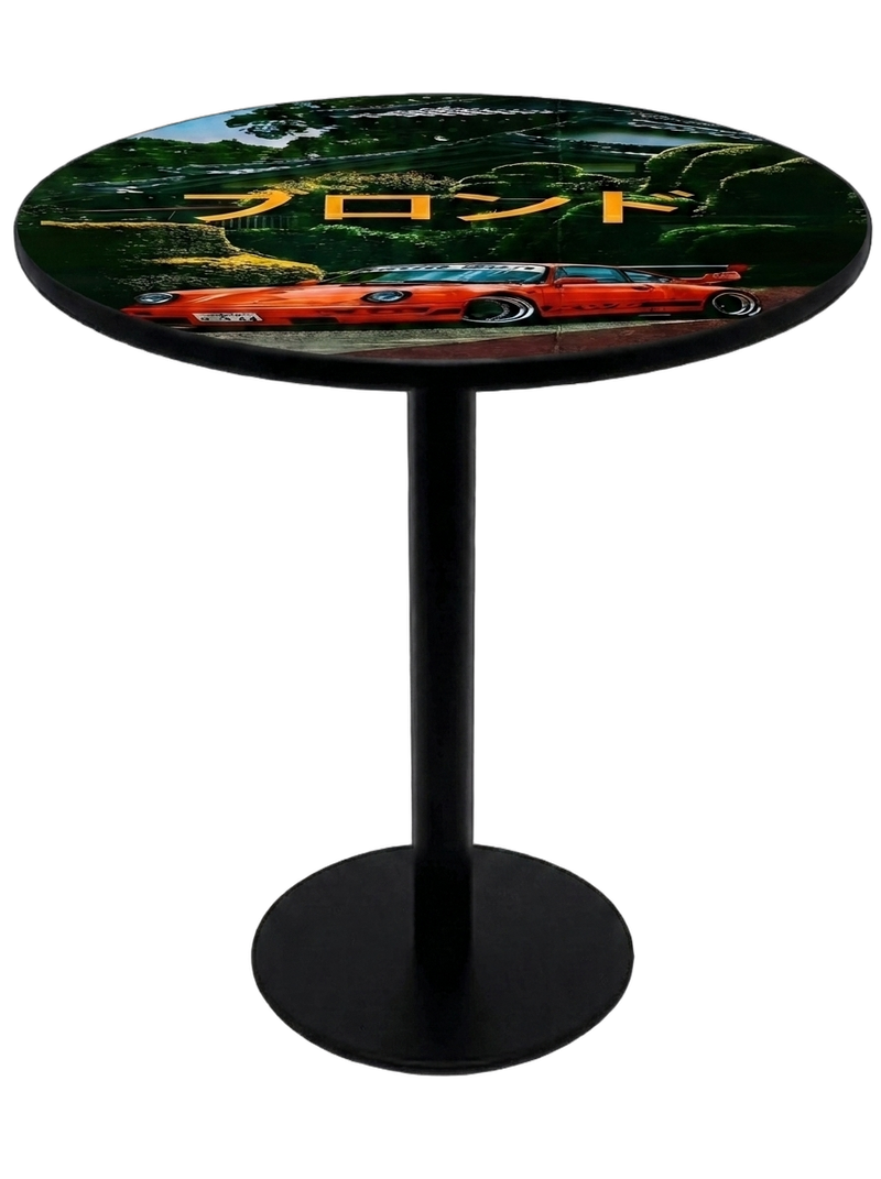 Blonde 911 Bar Table Black