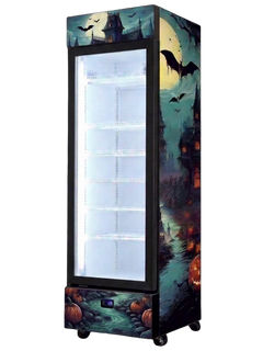 Halloween Bar Fridge 370L