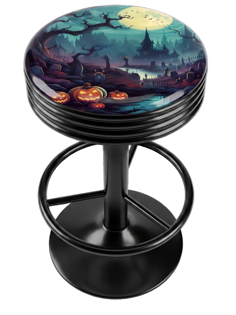 Halloween Bar Stool Black