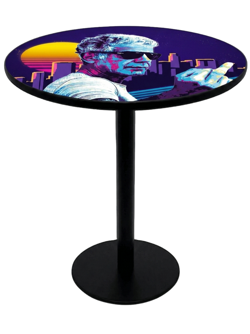 Anthony Bourdain F*ck You Finger Bar Table Black