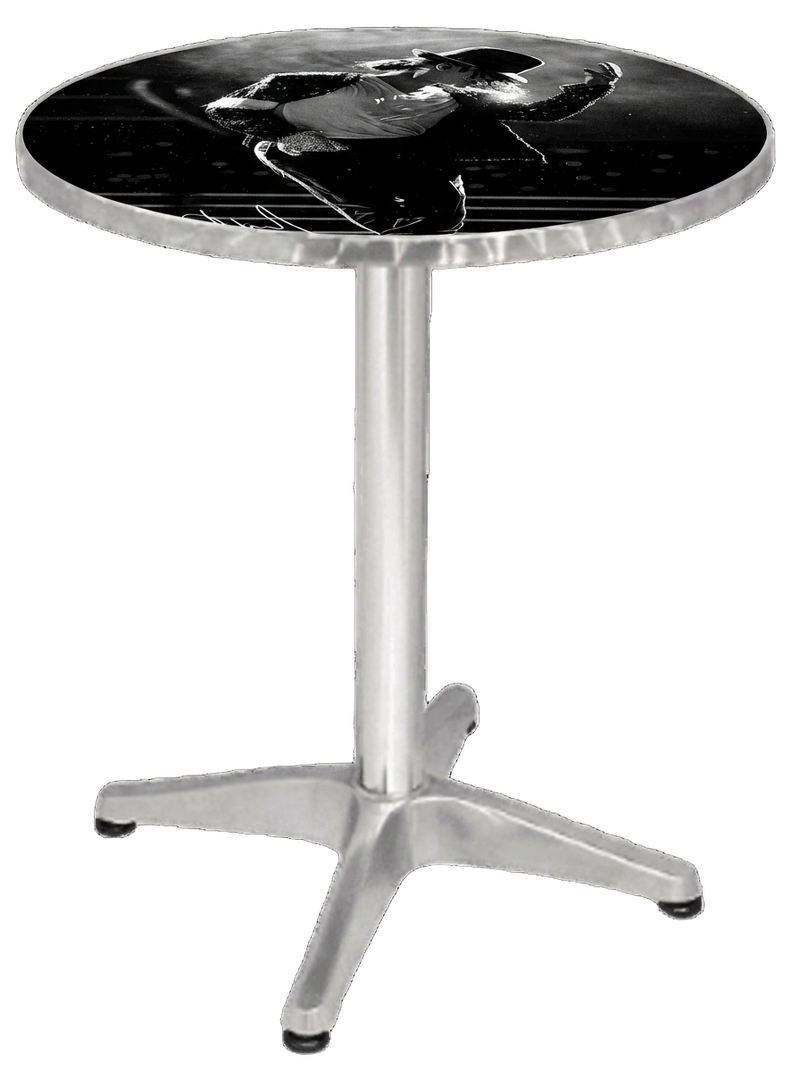 Michael Jackson Performance Bar Table Stainless Steel