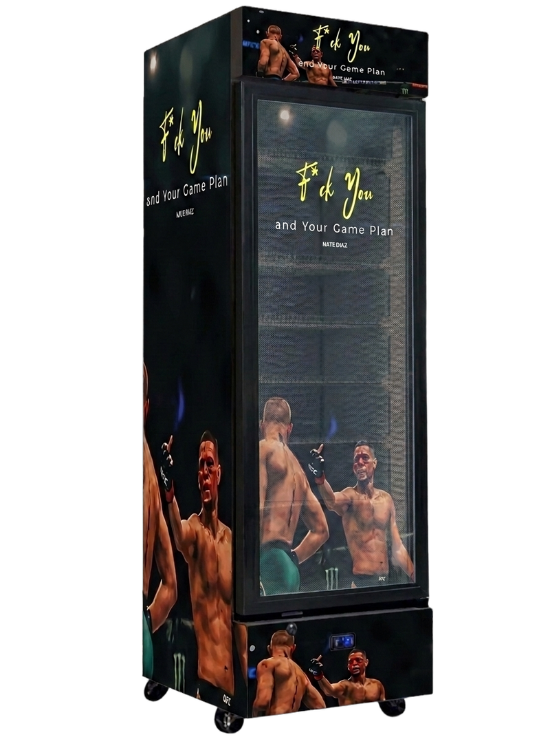 Nate Diaz F*ck You And Your Plan Bar Fridge 370L