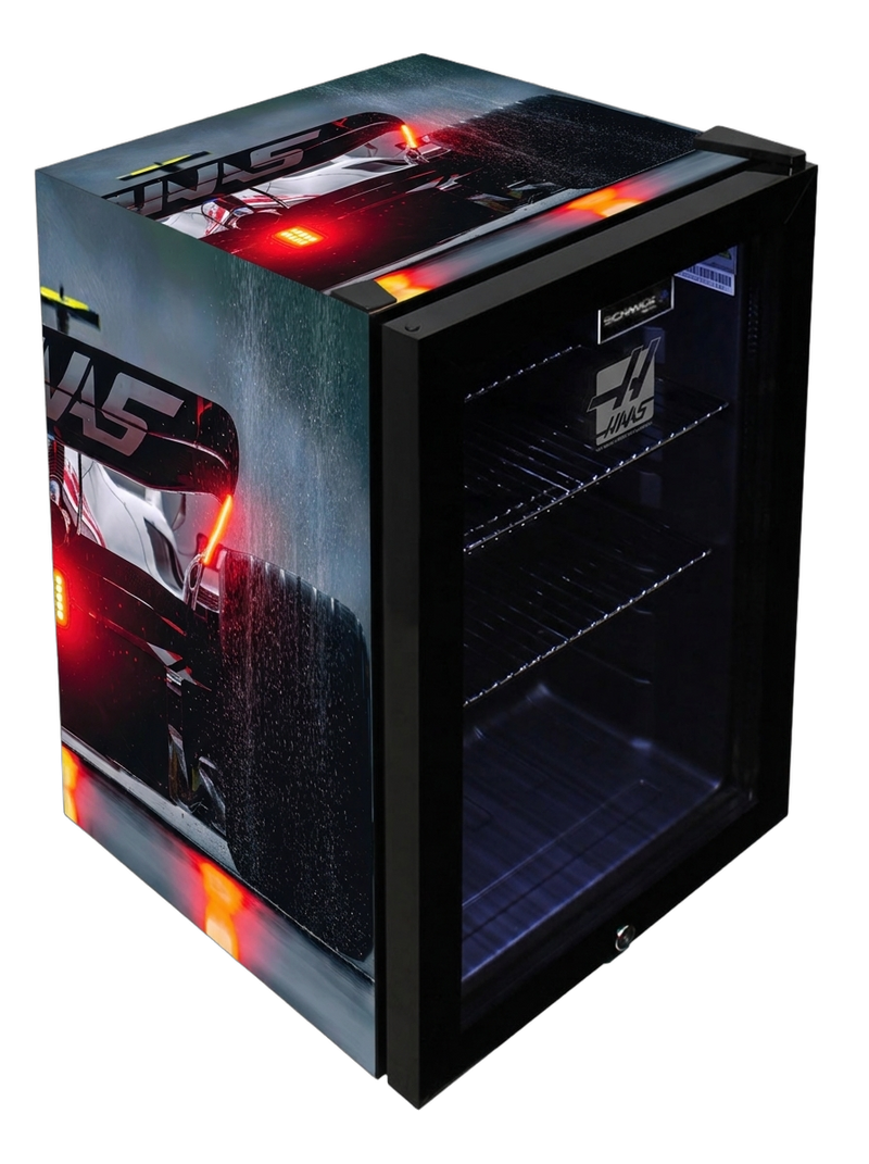 Racing Car In The Wet F1 Bar Fridge 70L