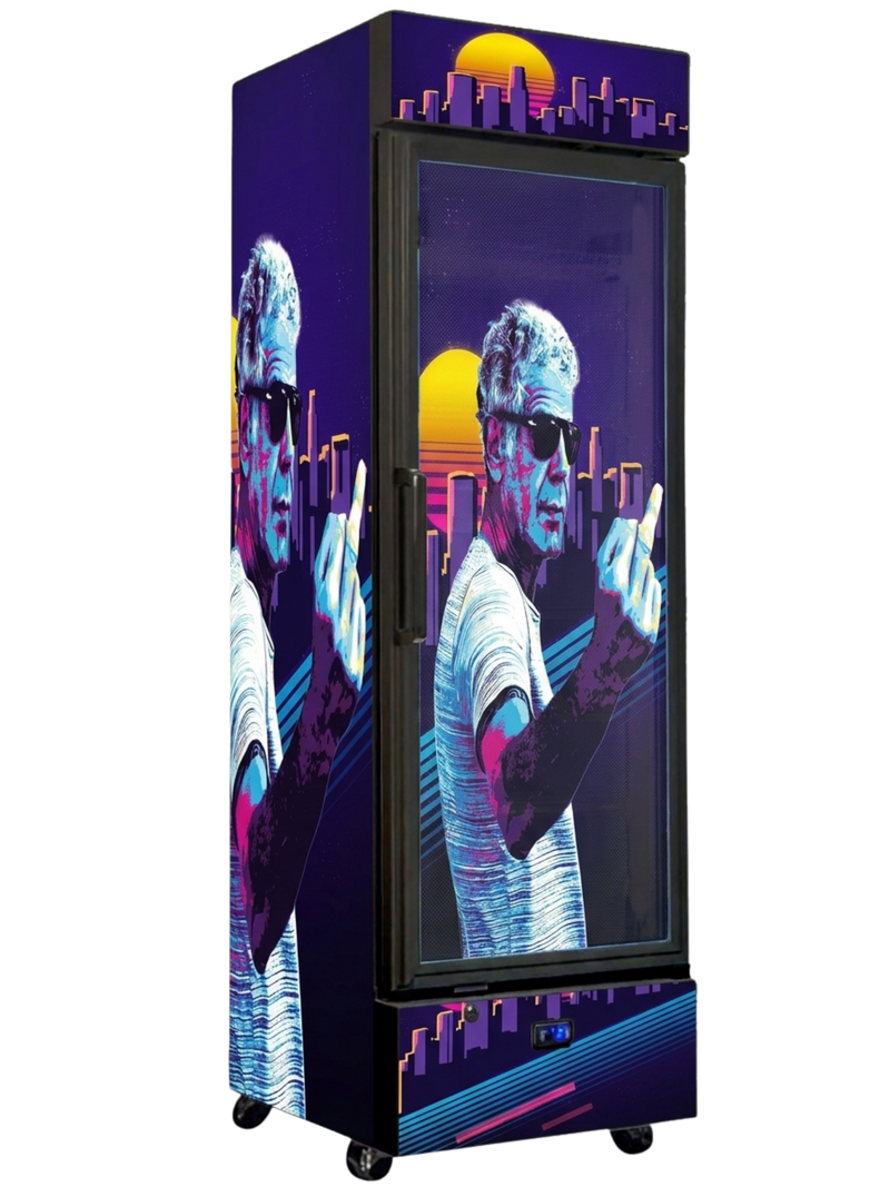 Anthony Bourdain F*ck You Finger Bar Fridge 370L
