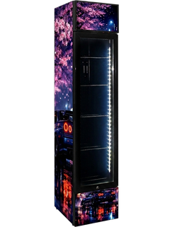 Neon Wet Skyline Bar Fridge 160L