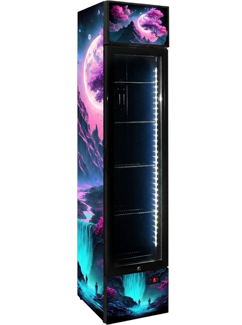 Japan Cherry Blossom Bar Fridge 160L