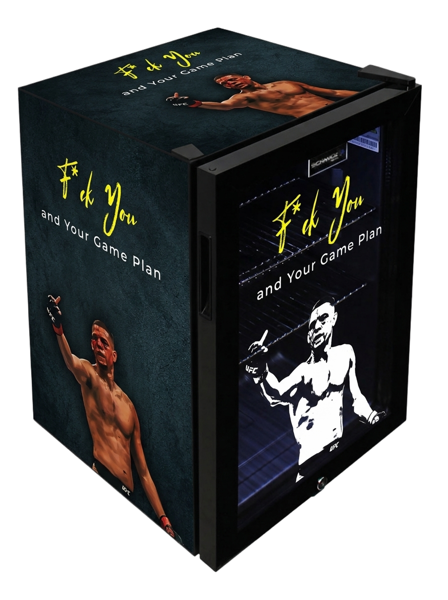 Nate Diaz F*ck You And Your Plan Bar Fridge 70L
