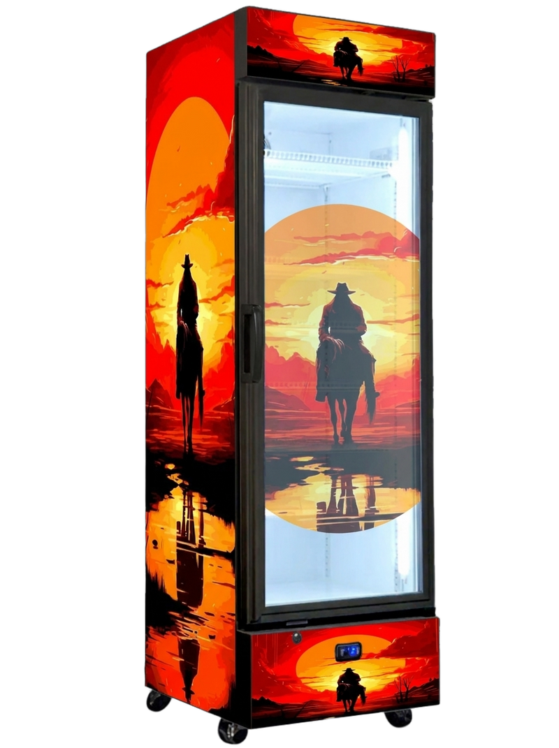 Sunset Rider Bar Fridge 370L