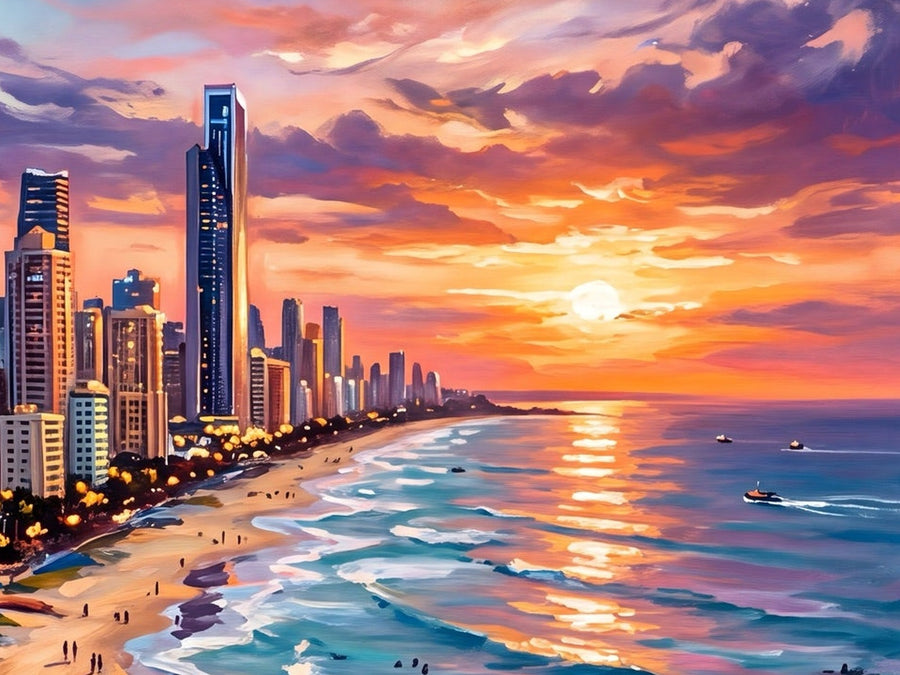 Where the sun sits
